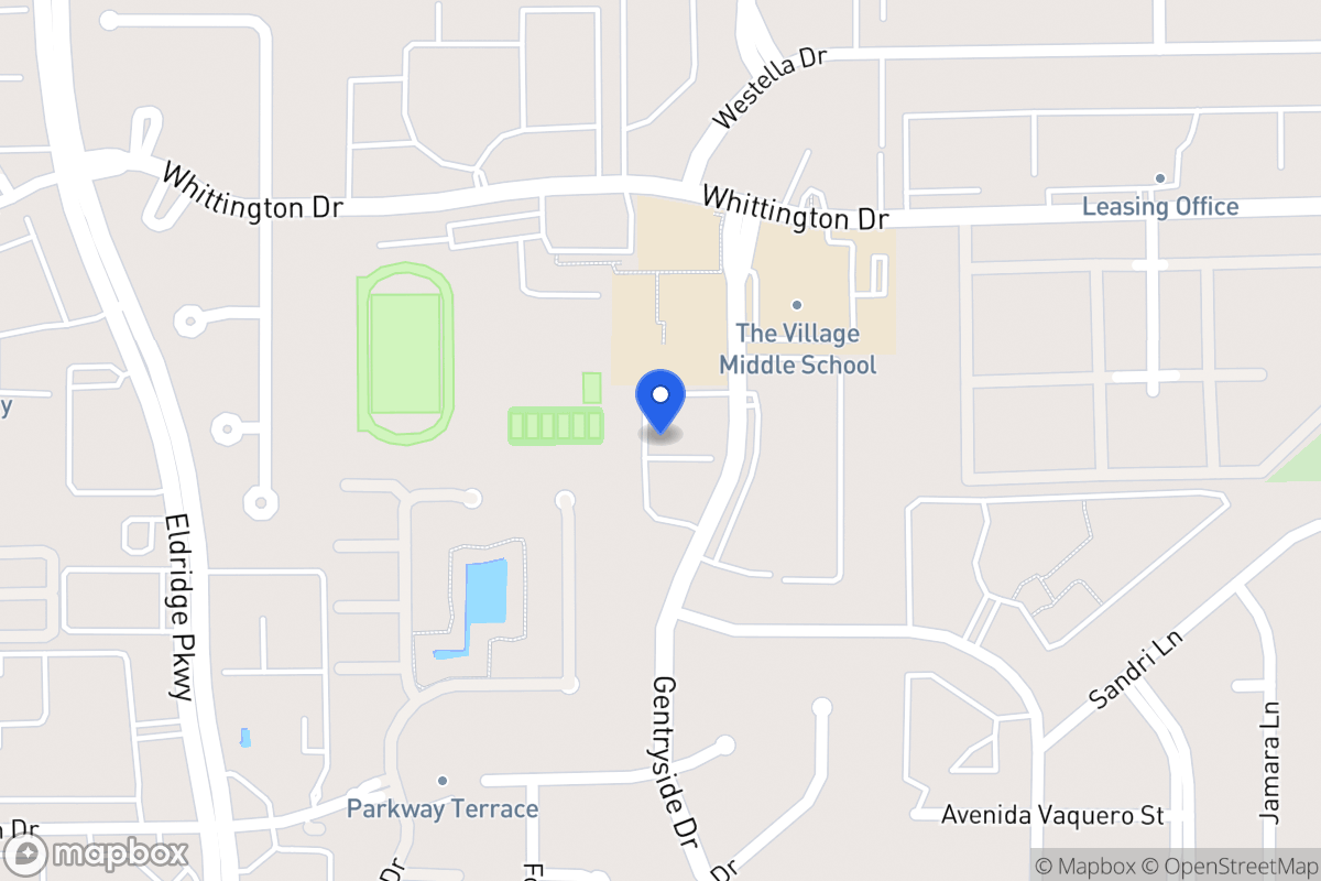 Map of 13038 Gentryside Ct, Houston