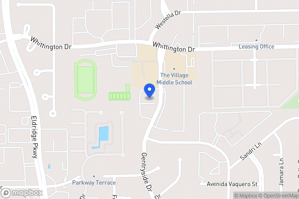 Map of 13022 Gentryside Ct, Houston
