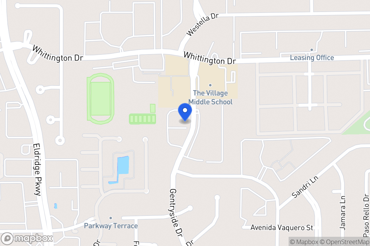 Map of 13010 Gentryside Ct, Houston