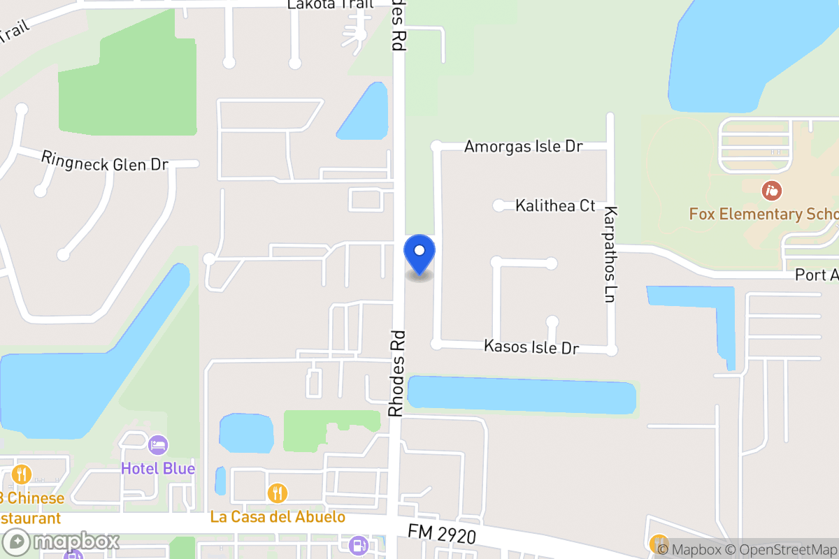 Map of 21531 Astipalia Dr, Spring
