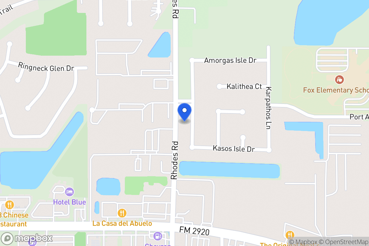 Map of 21527 Astipalia Dr, Spring