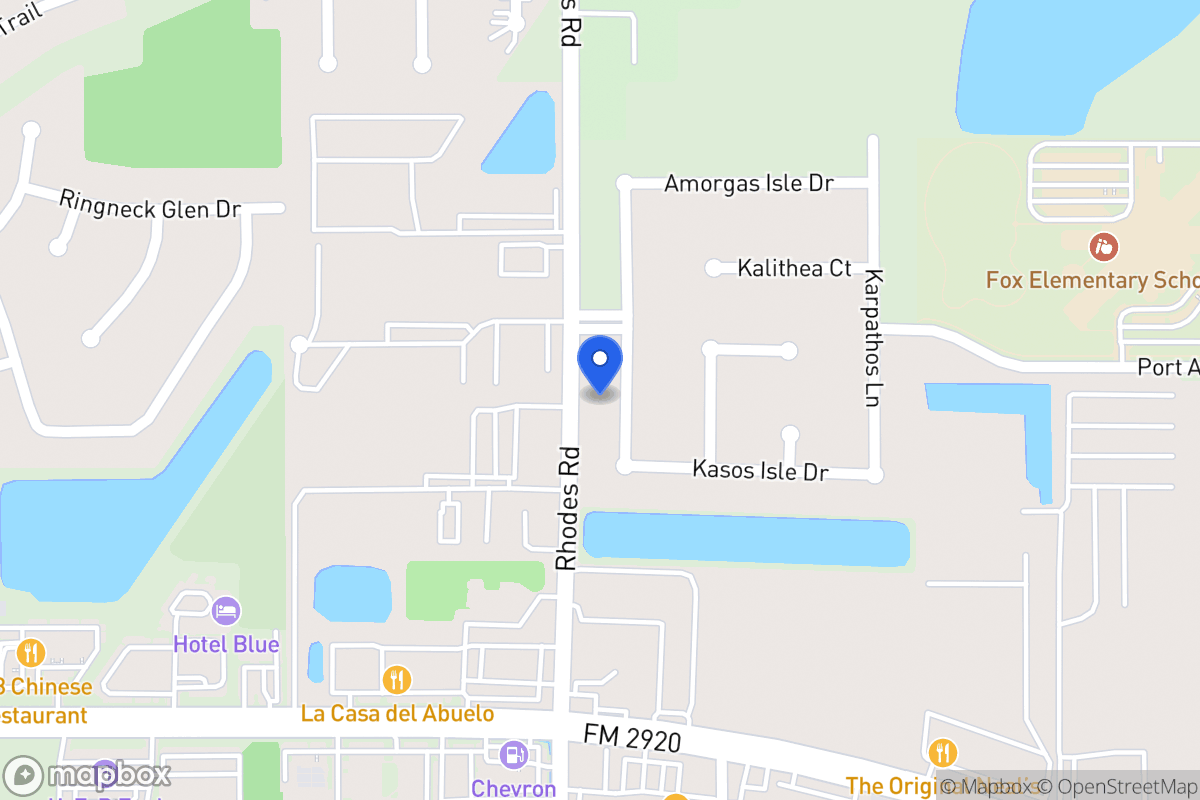 Map of 21523 Astipalia Dr, Spring