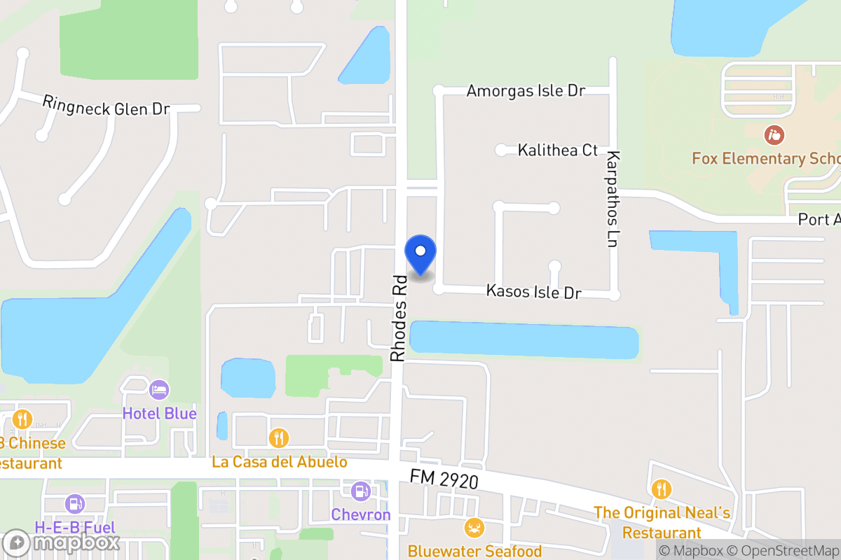 Map of 21507 Astipalia Dr, Spring