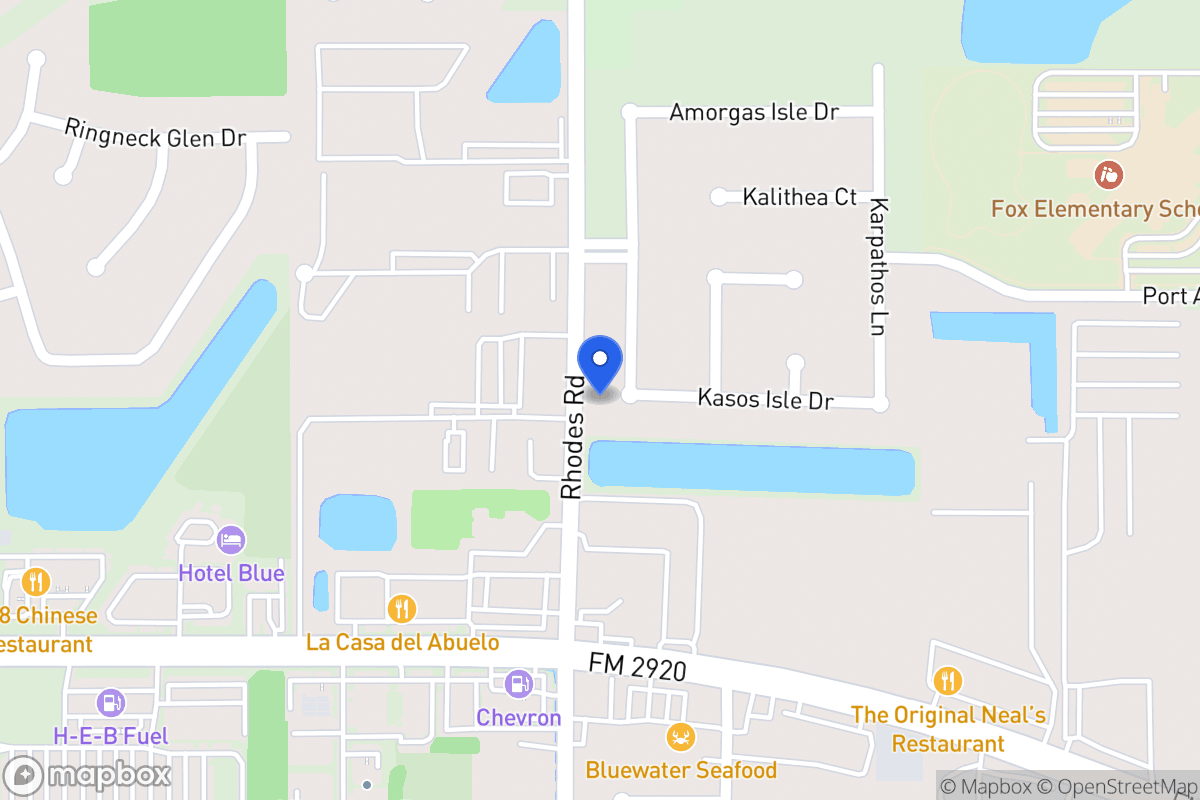 Map of 21503 Astipalia Dr, Spring