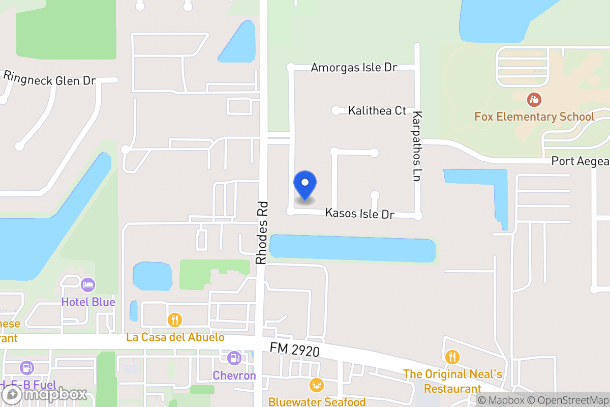 Map of 21506 Astipalia Dr, Spring