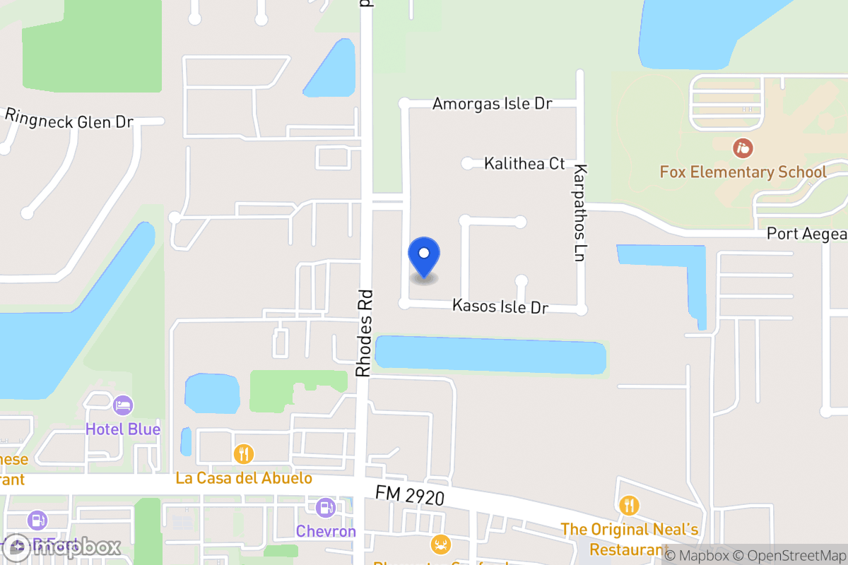 Map of 21510 Astipalia Dr, Spring