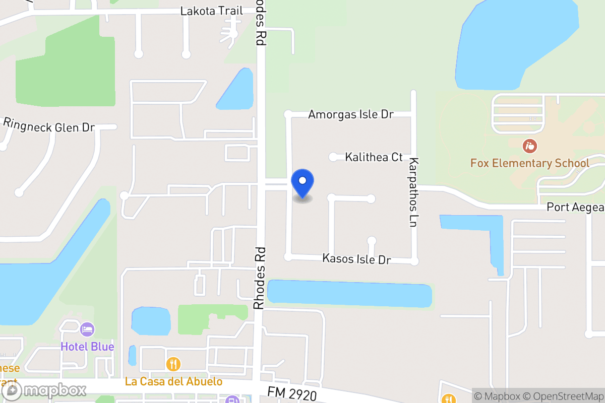 Map of 21534 Astipalia Dr, Spring