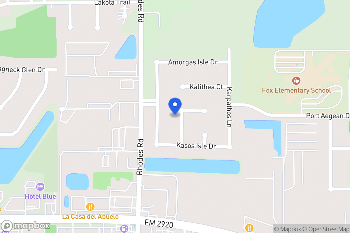 Map of 21527 Siros Isle Dr, Spring