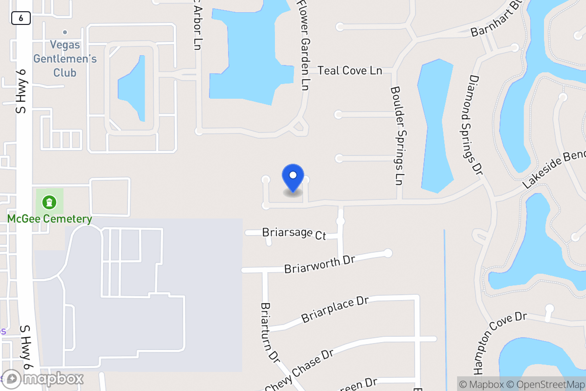 Map of 2014 Ivy Crest Ct, Houston