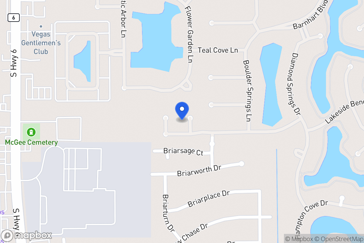 Map of 2010 Ivy Crest Ct, Houston