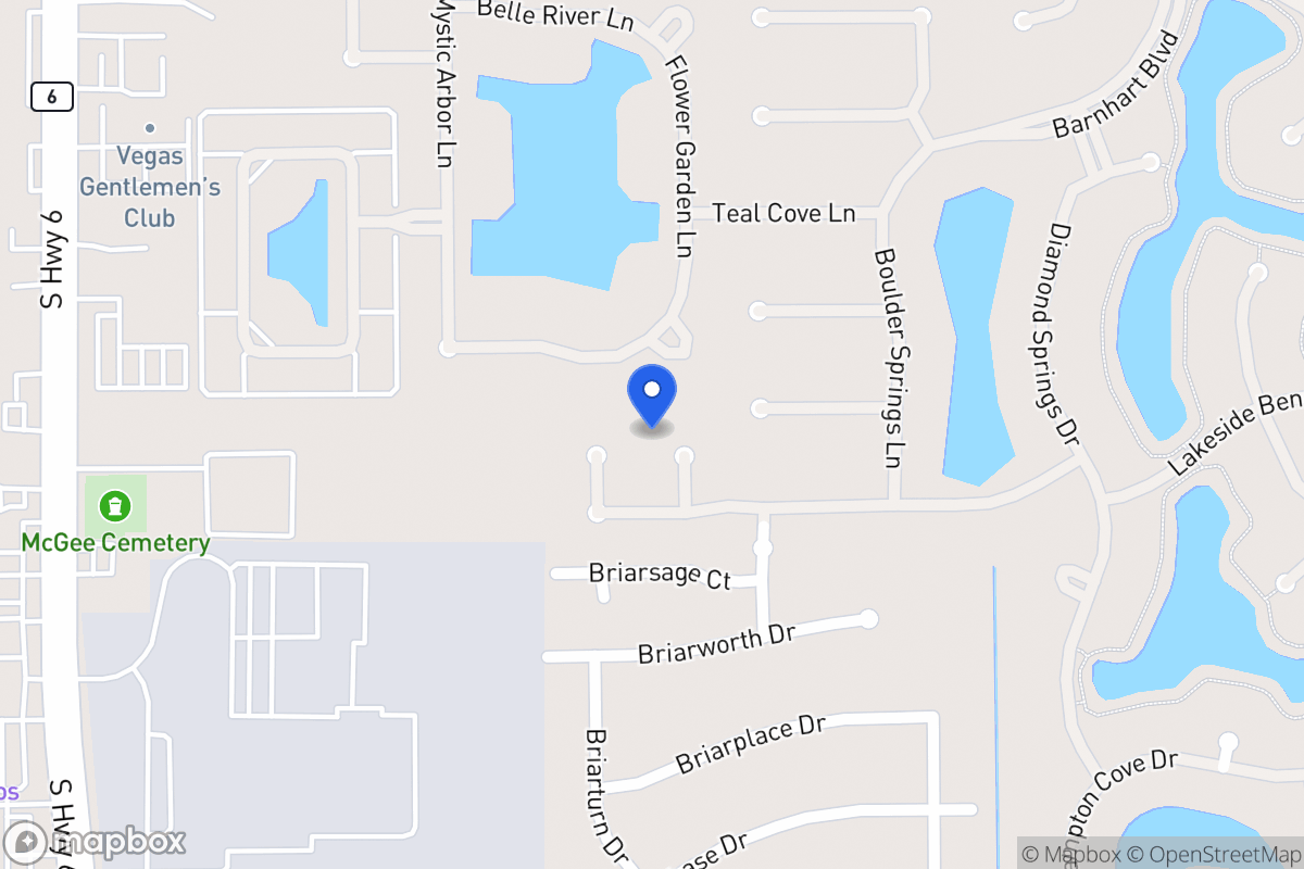 Map of 2006 Ivy Crest Ct, Houston