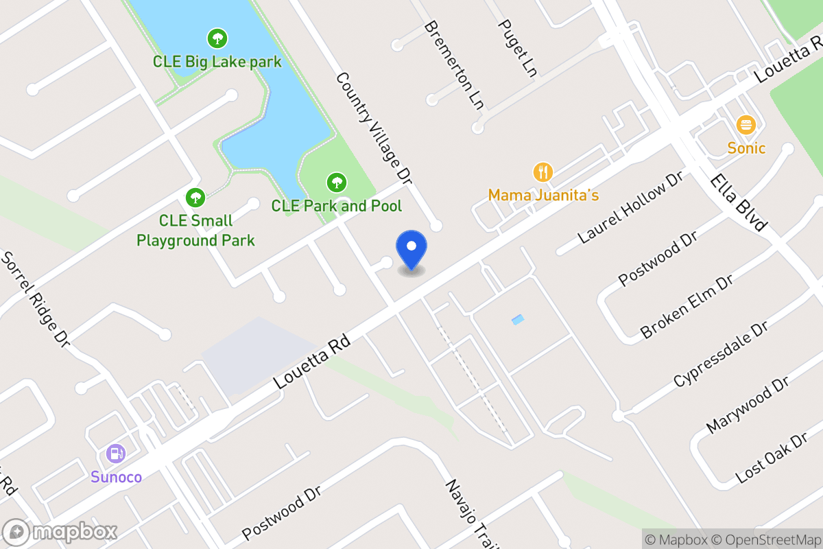 Map of 4107 Country Mill Way, Spring