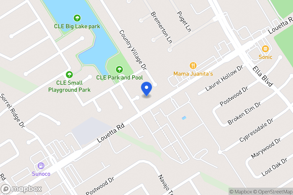 Map of 4103 Country Mill Way, Spring