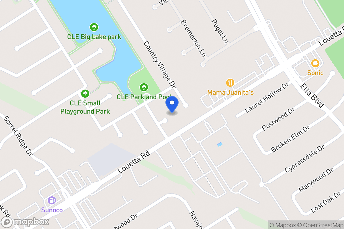 Map of 4102 Country Mill Way, Spring