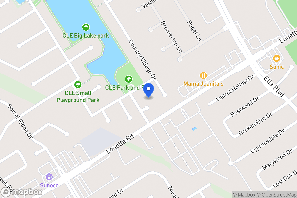 Map of 4106 Country Mill Way, Spring