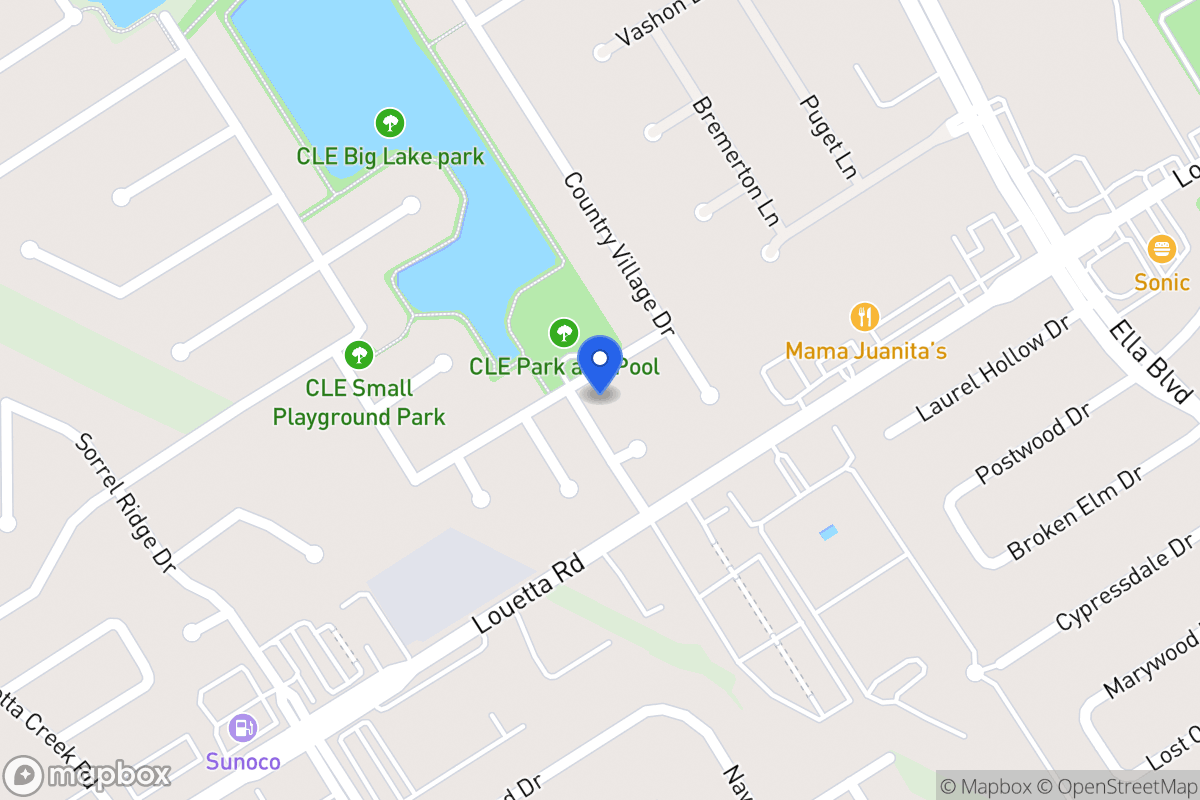 Map of 4123 Countrypark Dr, Spring