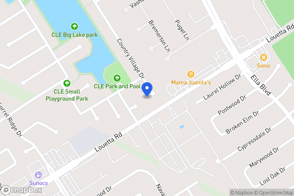Map of 19211 Country Village Dr, Spring