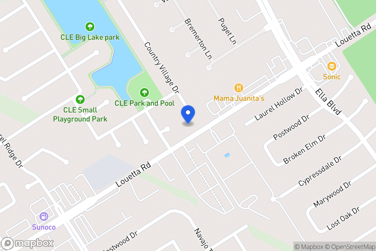 Map of 19207 Country Village Dr, Spring