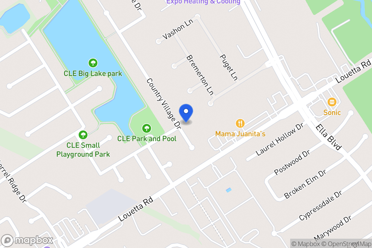 Map of 19226 Country Village Dr, Spring