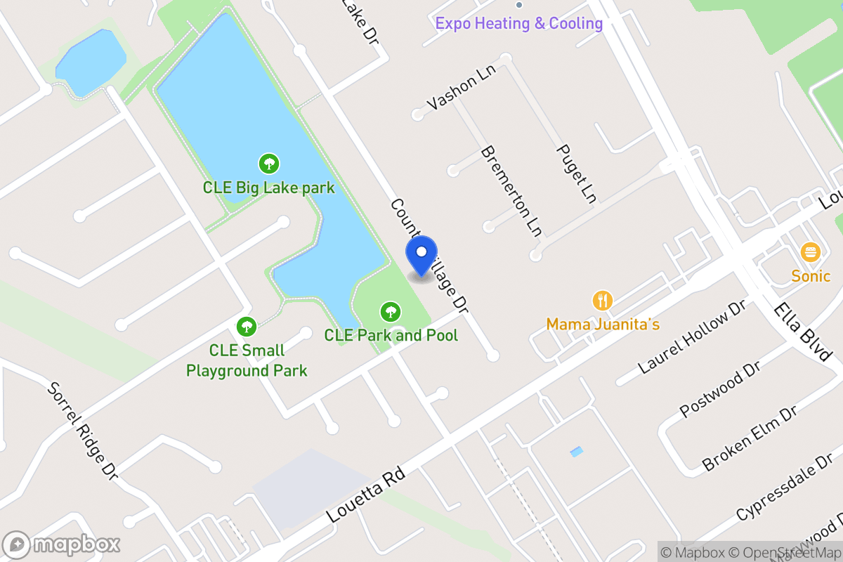 Map of 19311 Country Village Dr, Spring