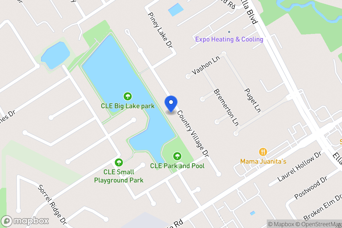 Map of 19407 Country Village Dr, Spring