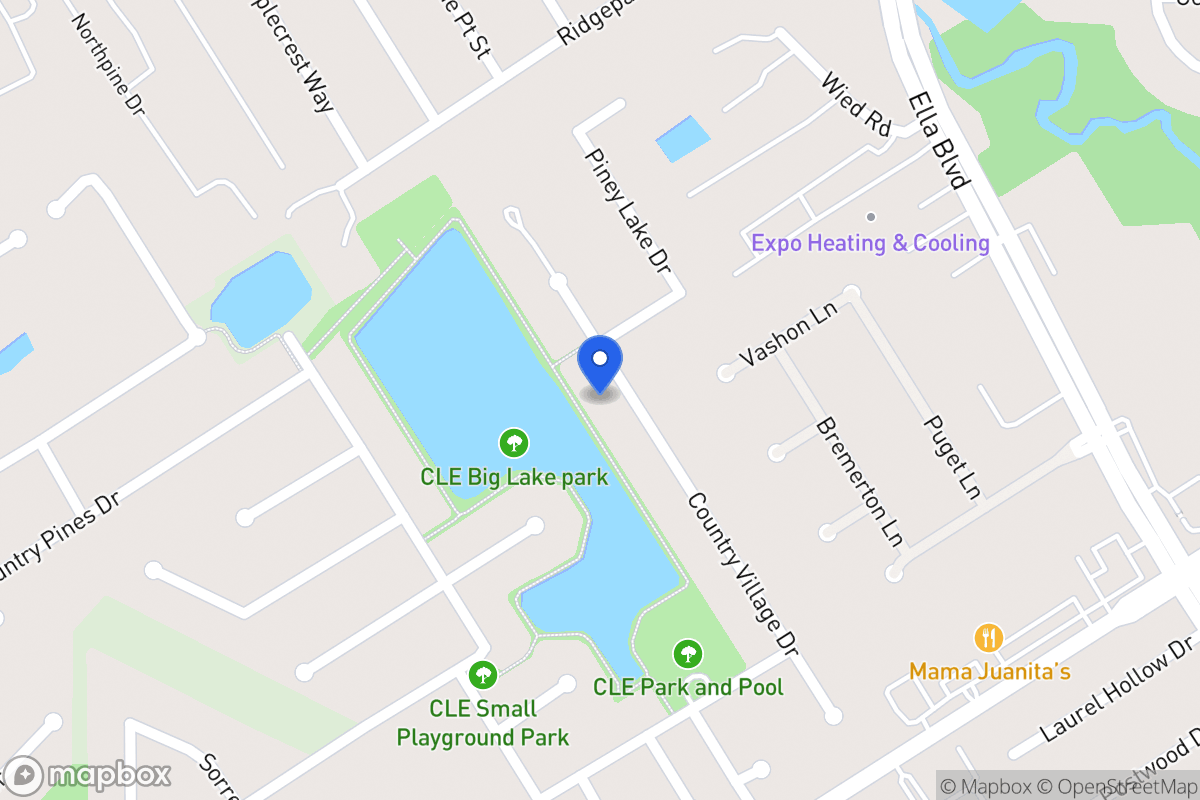 Map of 19431 Country Village Dr, Spring