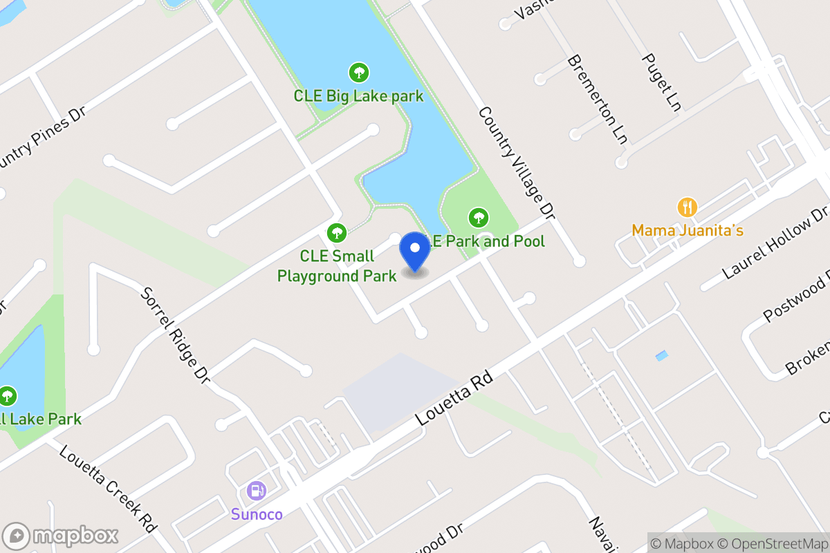 Map of 4214 Countrypark Dr, Spring