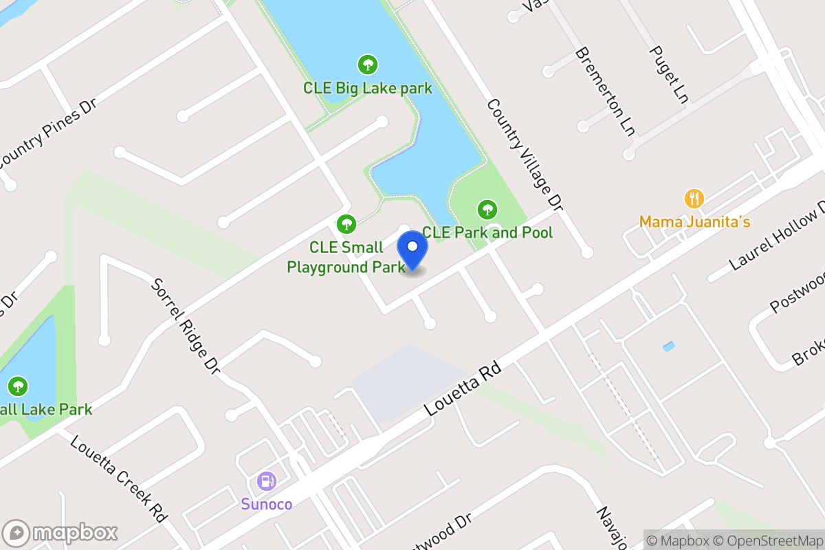 Map of 4218 Countrypark Dr, Spring