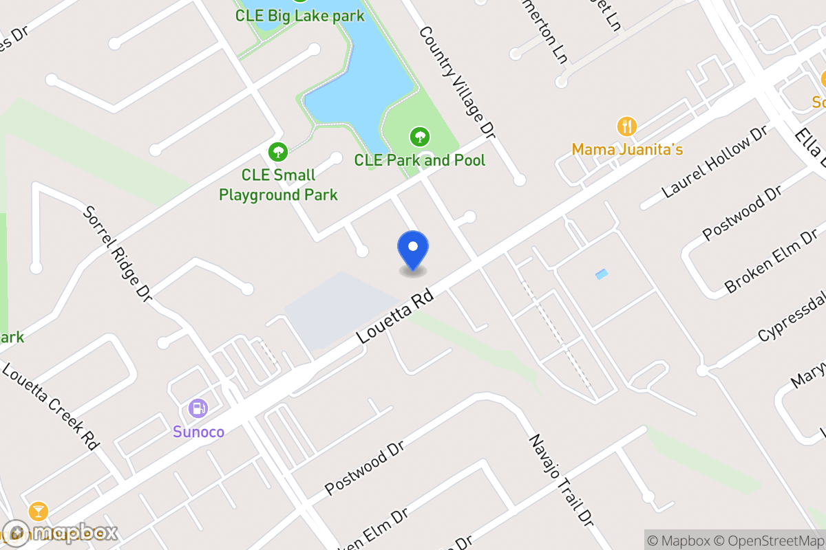 Map of 19207 Countryhills Ct, Spring
