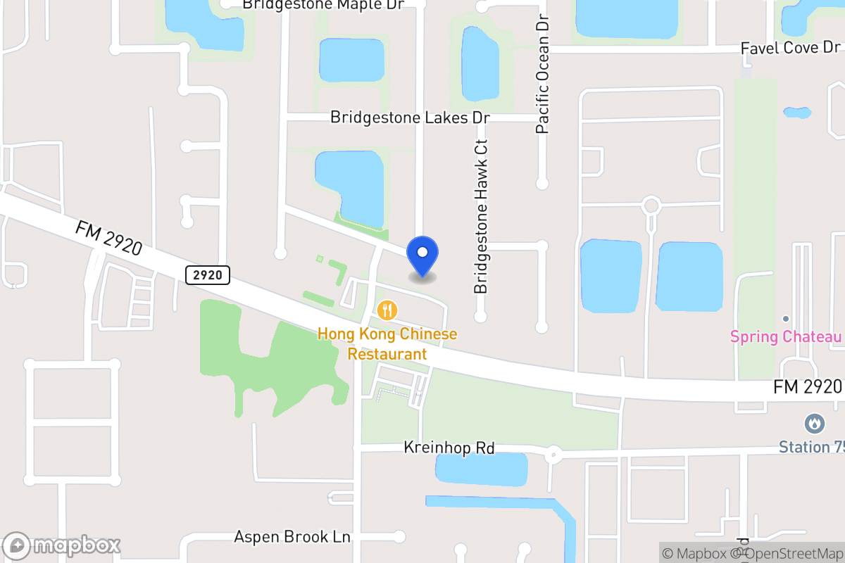 Map of 4303 Bridgestone Cedar Dr, Spring