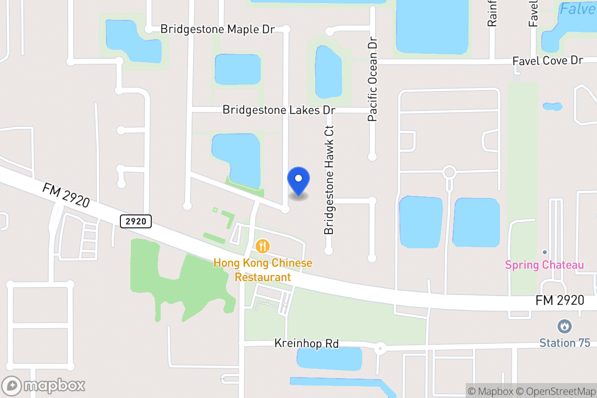 Map of 22010 Bridgestone Oak Dr, Spring