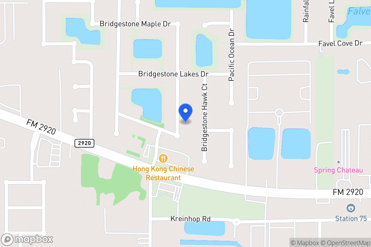 Map of 22014 Bridgestone Oak Dr, Spring