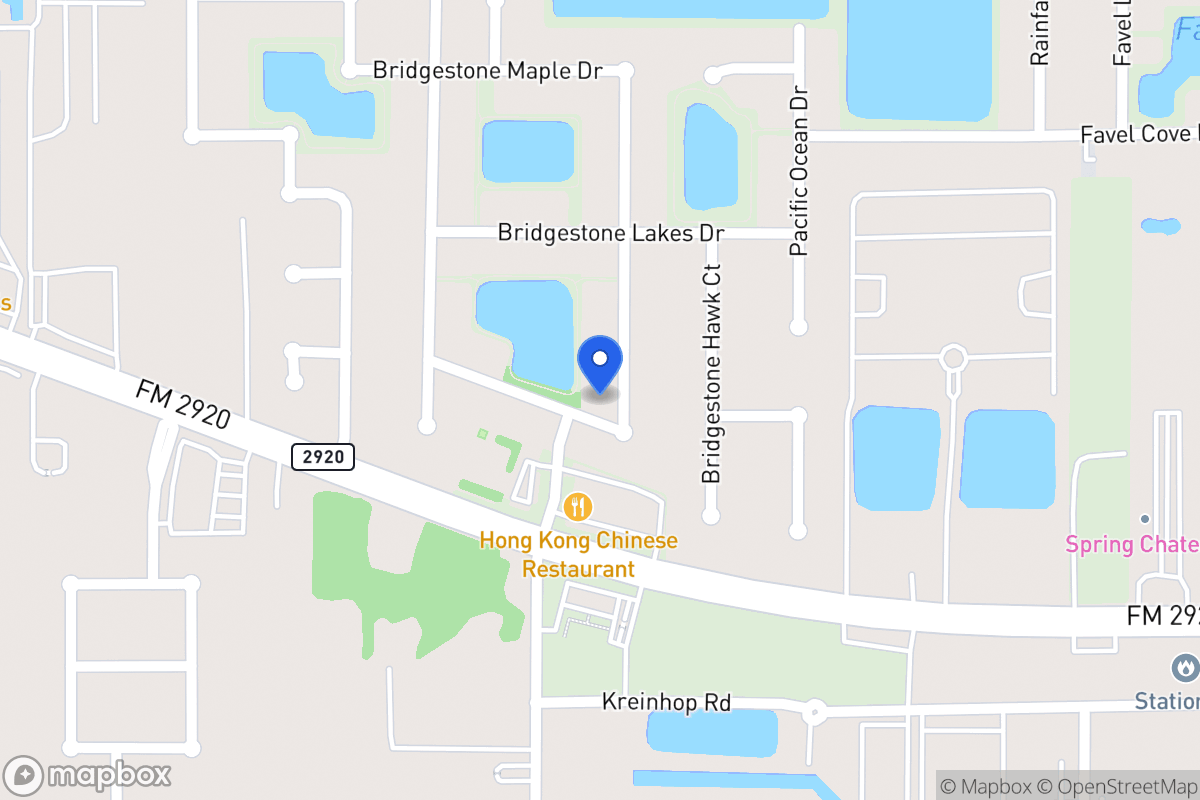 Map of 22015 Bridgestone Oak Dr, Spring