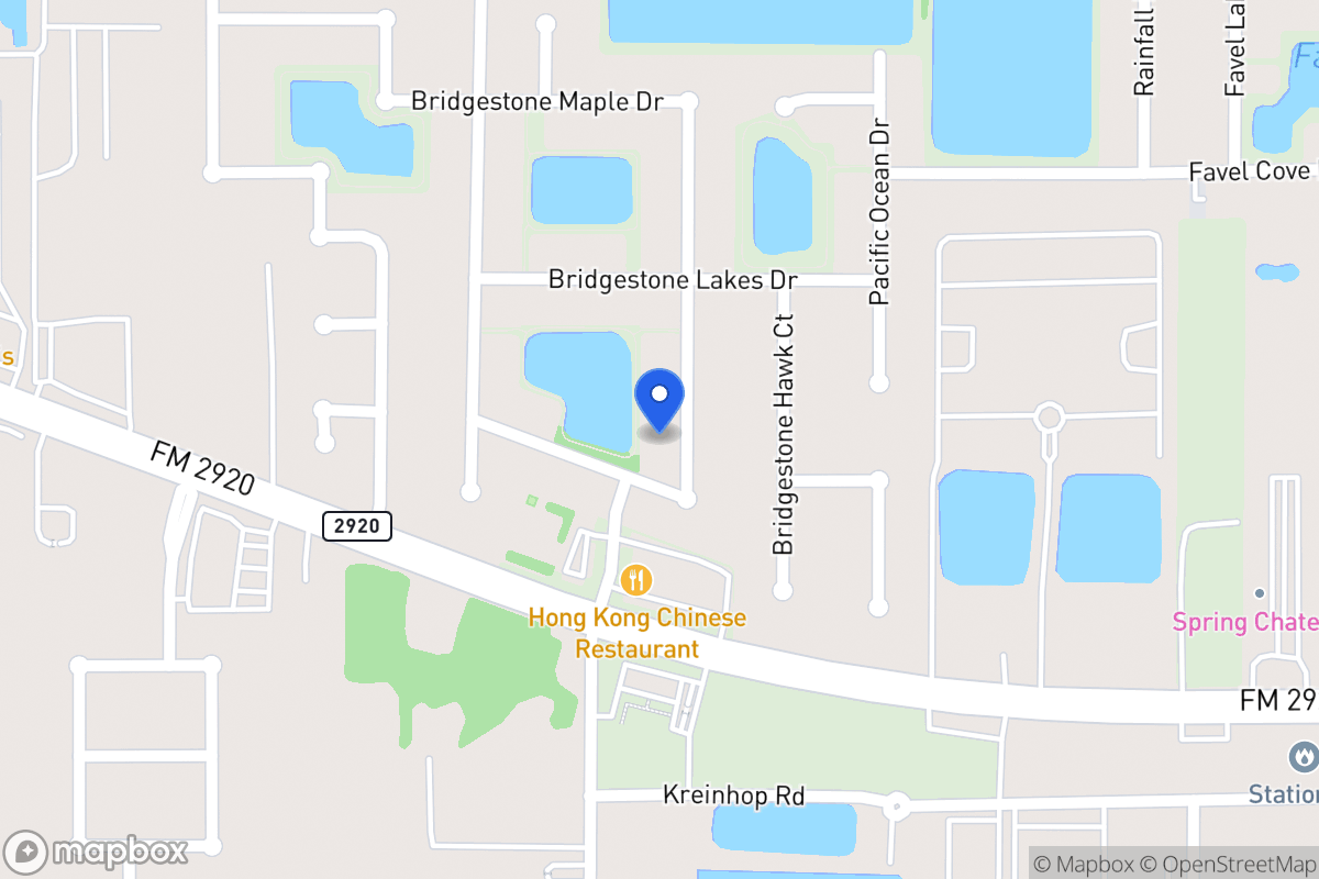 Map of 22019 Bridgestone Oak Dr, Spring
