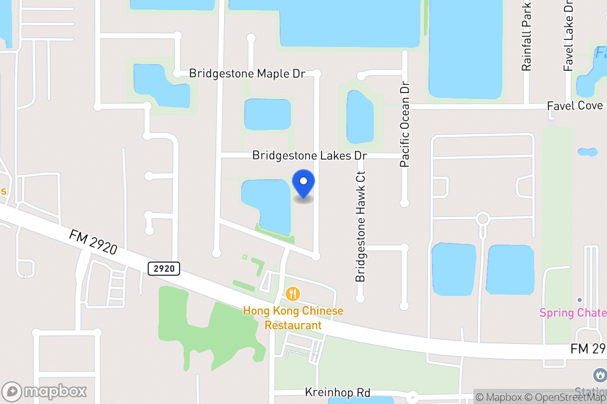 Map of 22111 Bridgestone Oak Dr, Spring