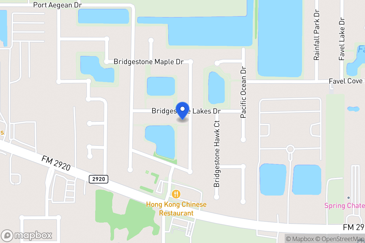 Map of 22123 Bridgestone Oak Dr, Spring