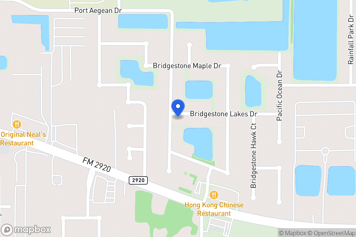 Map of 22126 Bridgestone Pine Ct, Spring