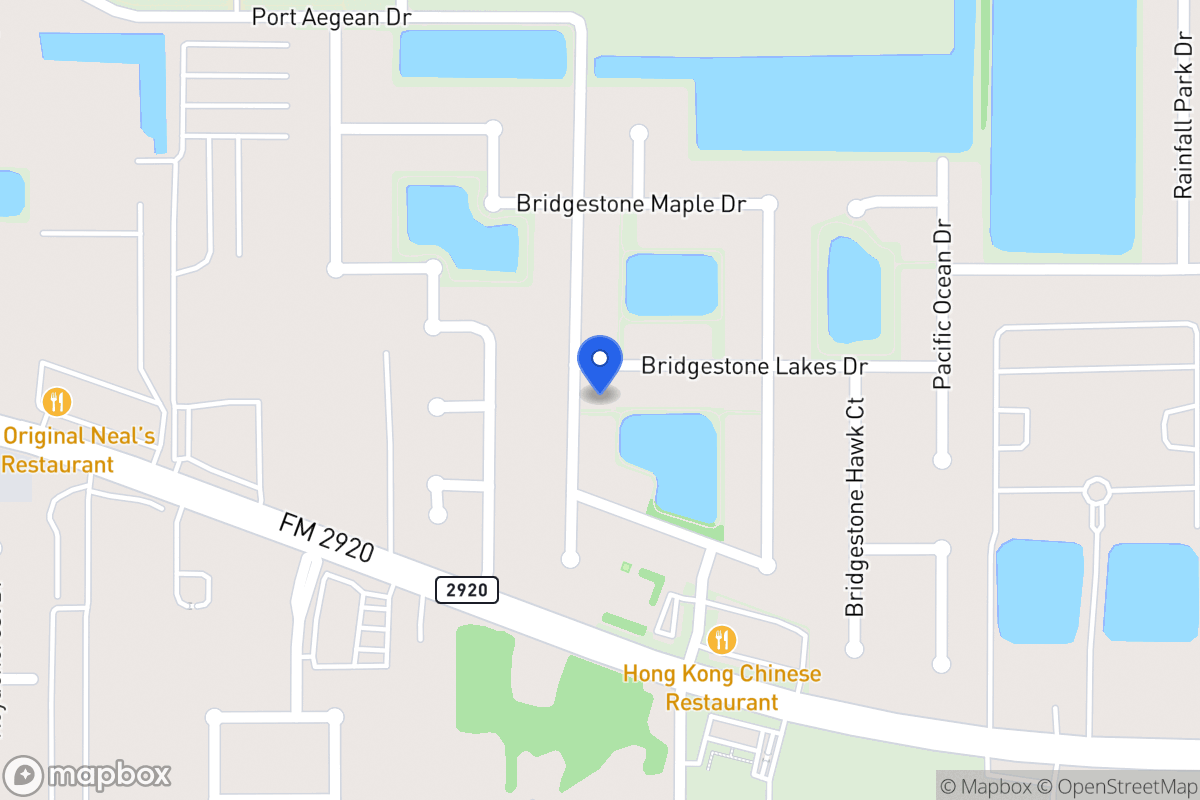 Map of 22122 Bridgestone Pine Ct, Spring