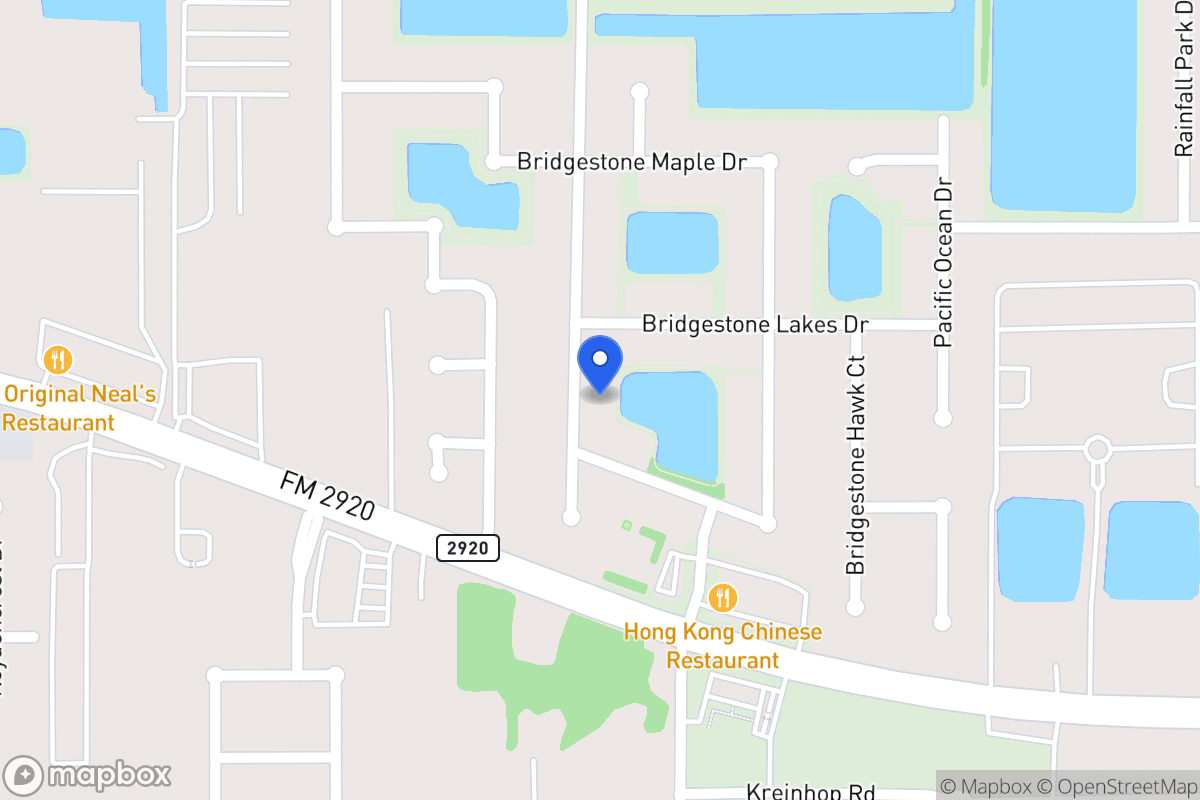 Map of 22114 Bridgestone Pine Ct, Spring