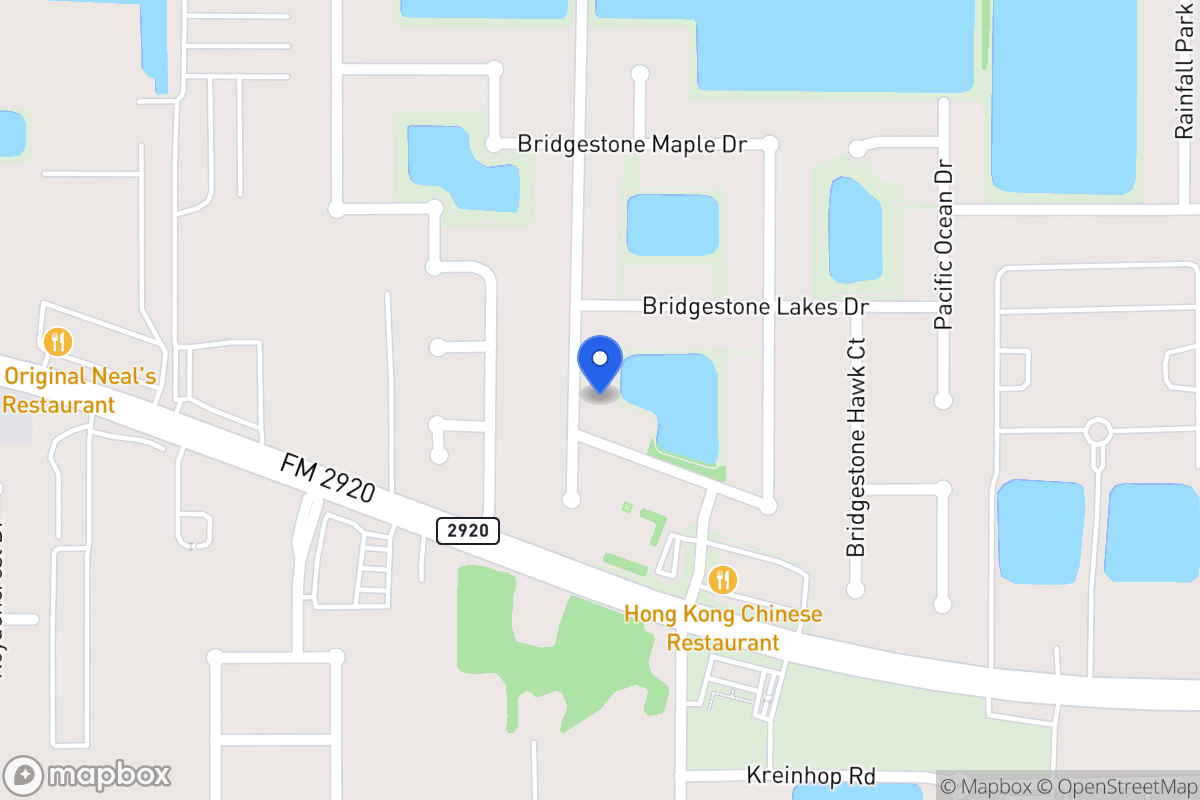 Map of 22110 Bridgestone Pine Ct, Spring