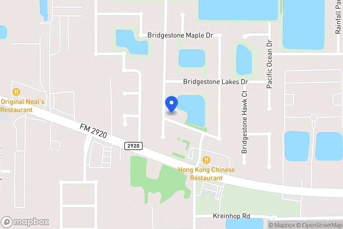 Map of 22106 Bridgestone Pine Ct, Spring