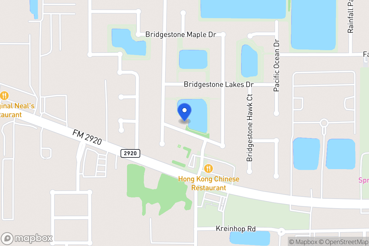 Map of 4414 Bridgestone Cedar Dr, Spring