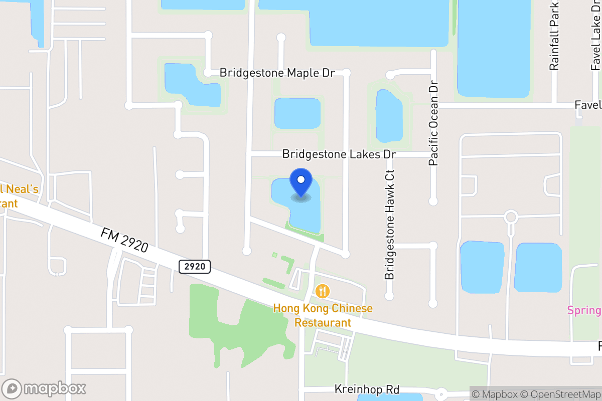 Map of Bridgestone Cedar Dr, Spring