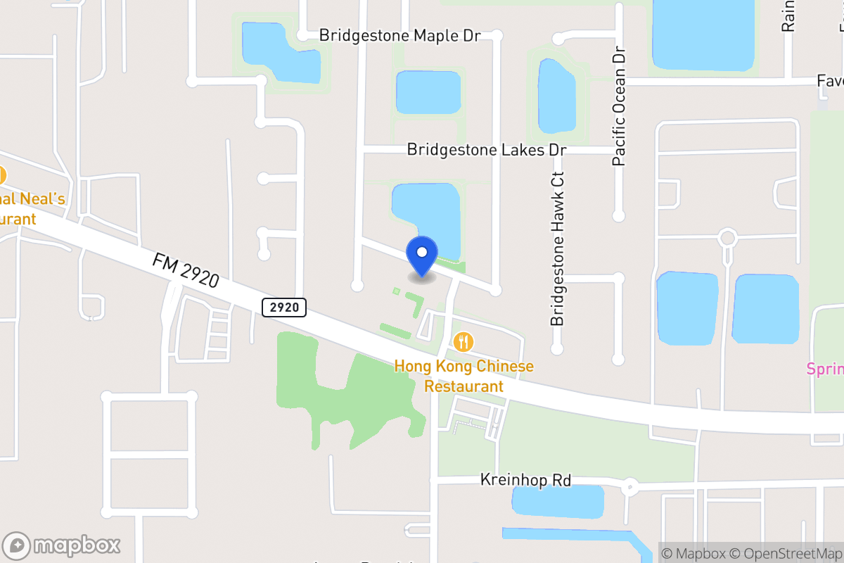 Map of 4407 Bridgestone Cedar Dr, Spring