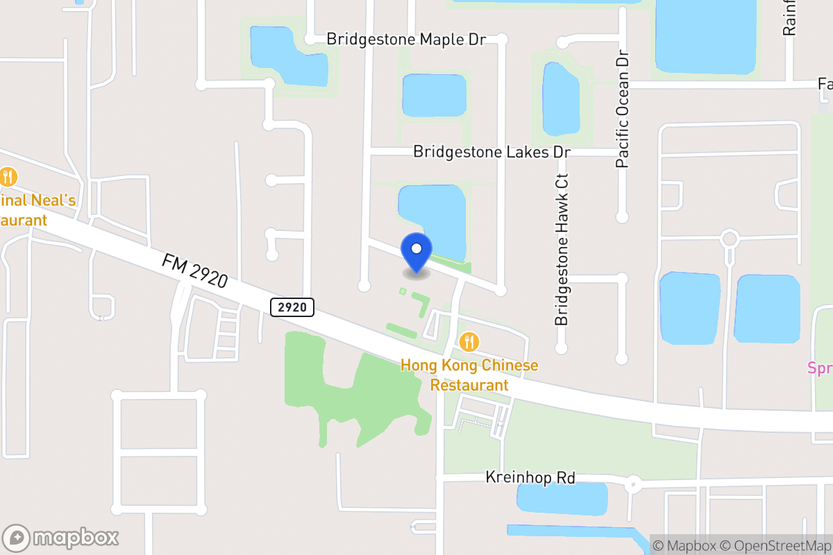 Map of 4411 Bridgestone Cedar Dr, Spring