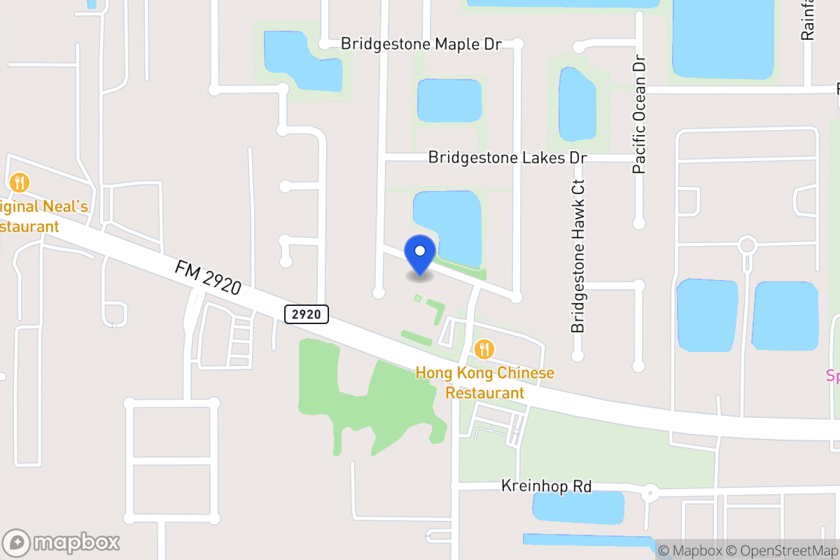 Map of 4415 Bridgestone Cedar Dr, Spring