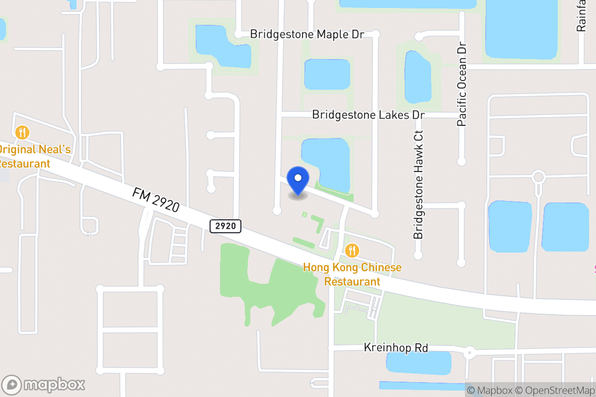 Map of 4419 Bridgestone Cedar Dr, Spring