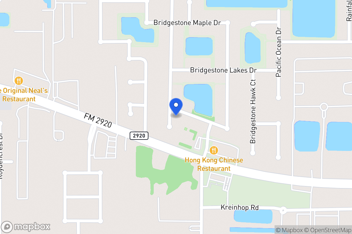 Map of 4423 Bridgestone Cedar Dr, Spring