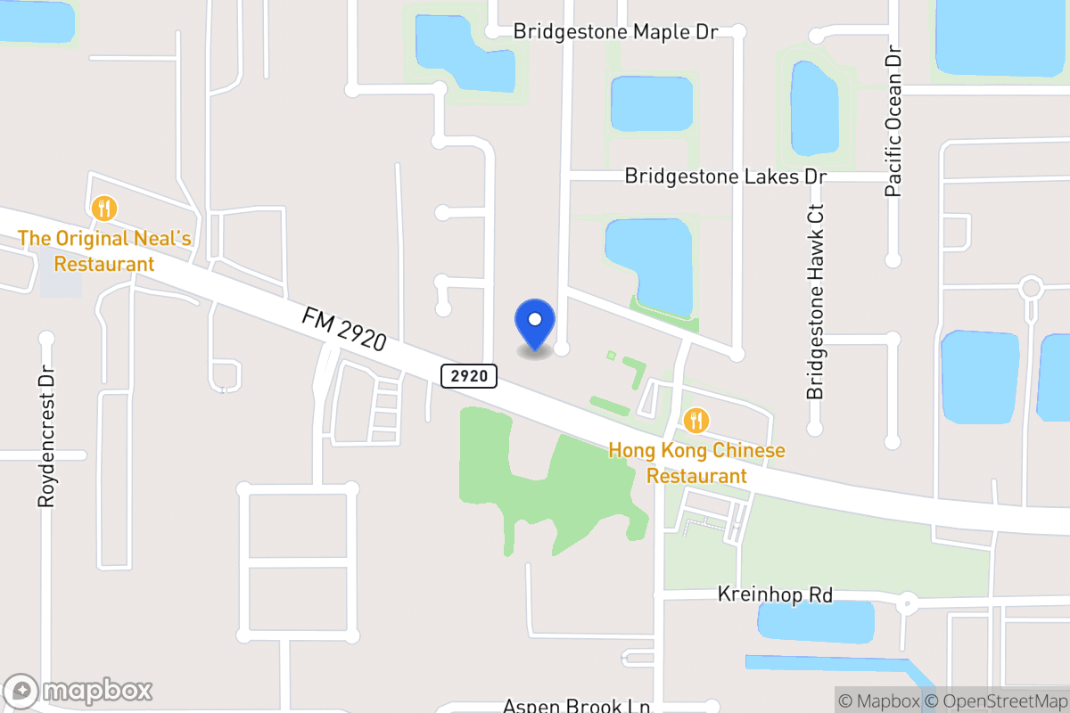 Map of 22007 Bridgestone Pine Ct, Spring