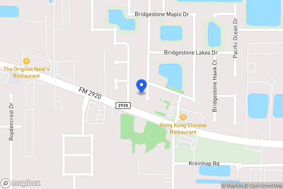 Map of 22011 Bridgestone Pine Ct, Spring